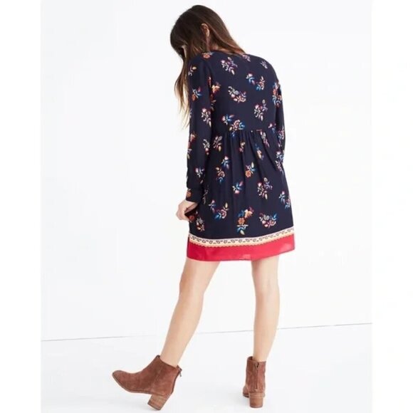 💕SEZANE💕 Daphna Dress ~ Boho Floral Print 36 EU - Picture 10 of 16